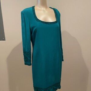 VTG Blacktie Oleg Cassini Dress